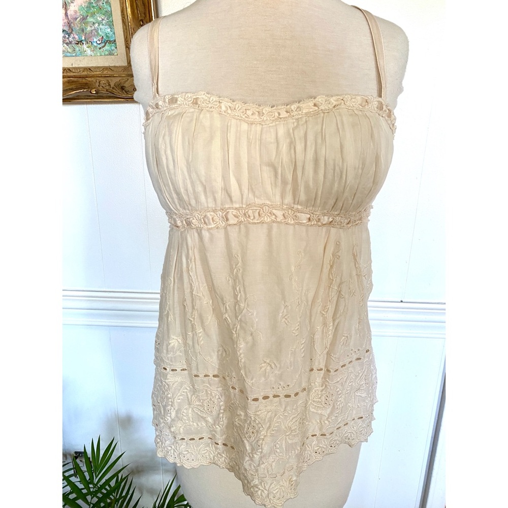 Nanette Lepore Embroidered Tank